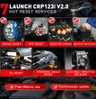 Lancement de l'outil de diagnostic OBD2 CRP123I V2.0 – Analyseur de moteur (plus de 110 marques de voitures)