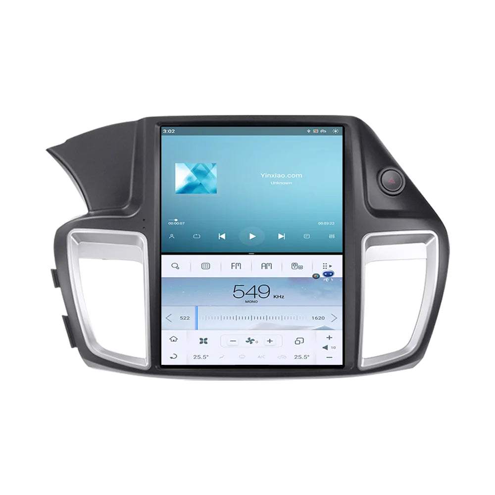 12,1 Zoll. Android 13 Autoradio mit Navigation für Honda Accord 2012–2017 – Kabelloses CarPlay & Touchscreen