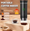 Tragbare USB-C Espressomaschine – Mini-Kaffeemaschine 9 Bar für Reisen & Zuhause