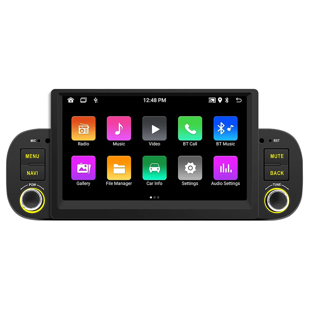 EsunWay Android 14 CarPlay Autoradio voor Fiat Panda 2013-2020 – GPS & 4G DSP