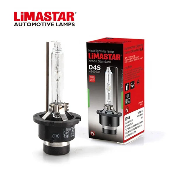Ampoule xénon HID Limastar D4S 35 W 6000 K – Ampoule de remplacement pour phare d'origine
