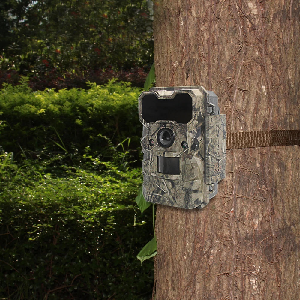 Wildcamera 30MP met Nachtzicht – Jachtcamera met Bewegingssensor en HD Video