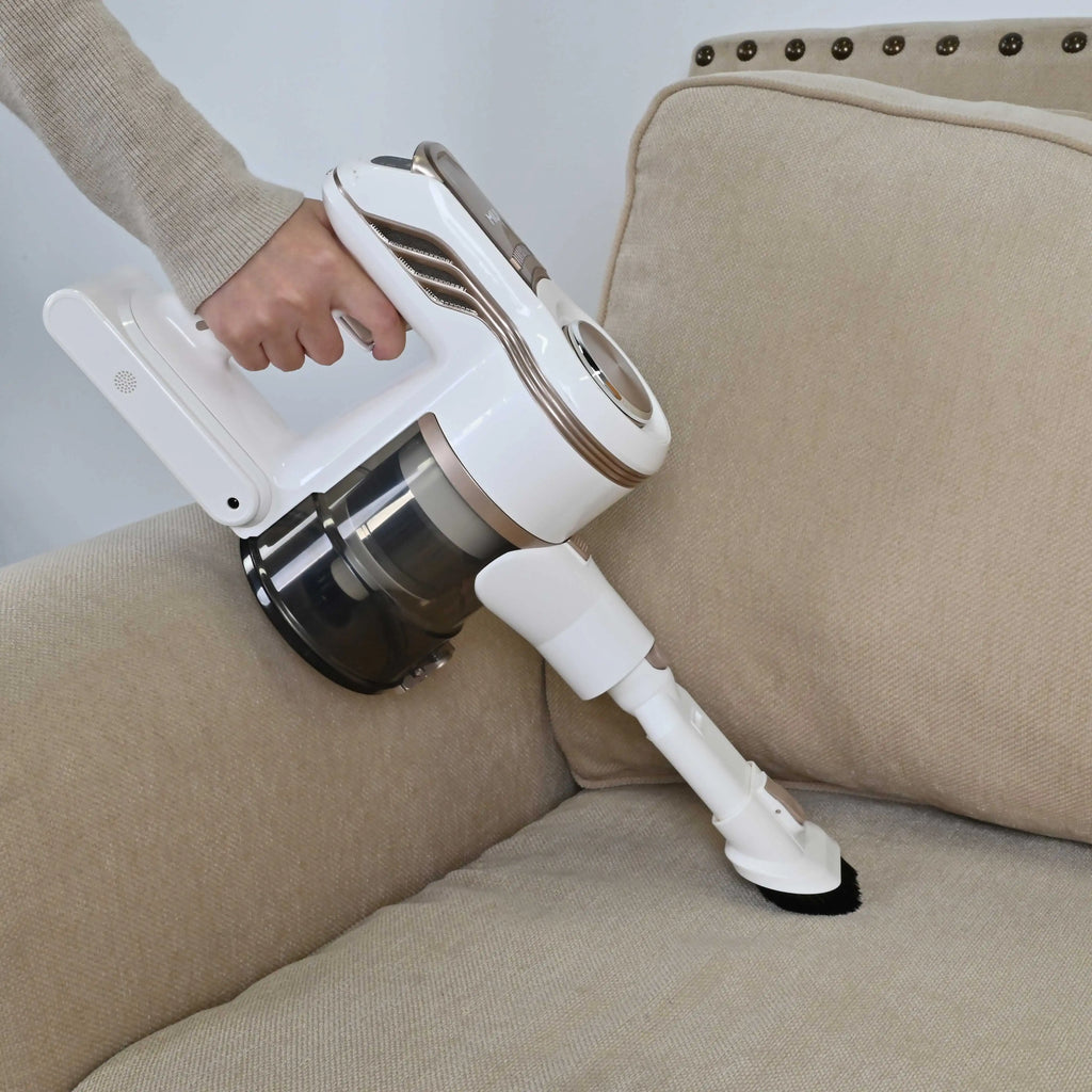 Aspirateur à main sans fil 15Kpa – Aspirateur léger avec filtre HEPA et brosse laser