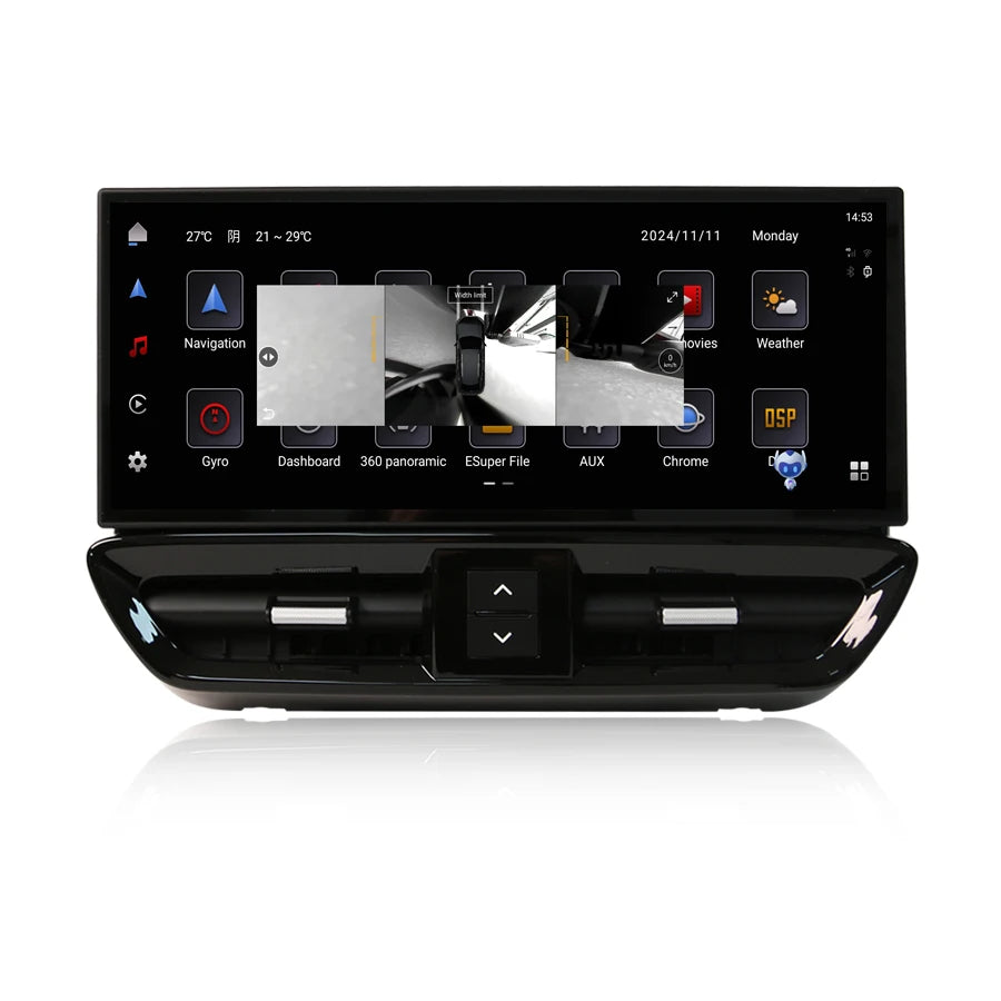 KANOR 12.3 Inch Android CarPlay Autoradio Porsche Cayenne 2010-2017 – Snapdragon 8-Core Multimedia Systeem met GPS & 4G WiFi