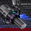 RGB Dynamische USB Microfoon – Cardioïde – Met LED Verlichting – Voor Streaming & Opnames