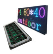 Module d'affichage matriciel LED P4 320×160 mm – Écran LED HD couleur intérieur 64×32 points