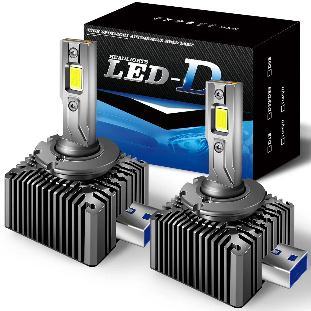 LED-Xenon-Scheinwerfer-Ersatzlampe 100 W 6000 K für D1S/D2S/D3S/D4S/D5S/D8S – Universelle Autoscheinwerferlampe