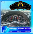 Porsche Cayenne 12.3” Android Écran tactile de Navigation & Compteur numérique (2011–2017) – CarPlay sans fil