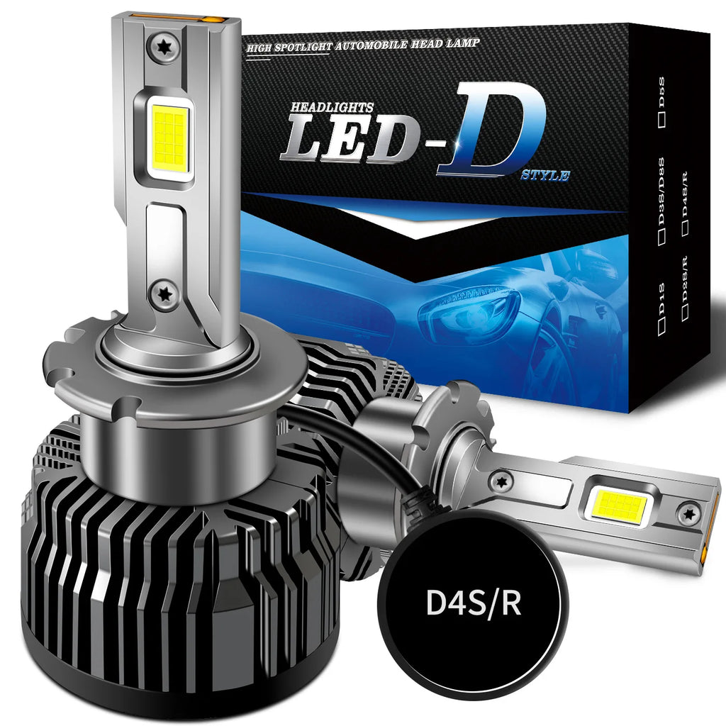 LED-Xenon-Scheinwerfer-Ersatzlampe 100 W 6000 K für D1S/D2S/D3S/D4S/D5S/D8S – Universelle Autoscheinwerferlampe