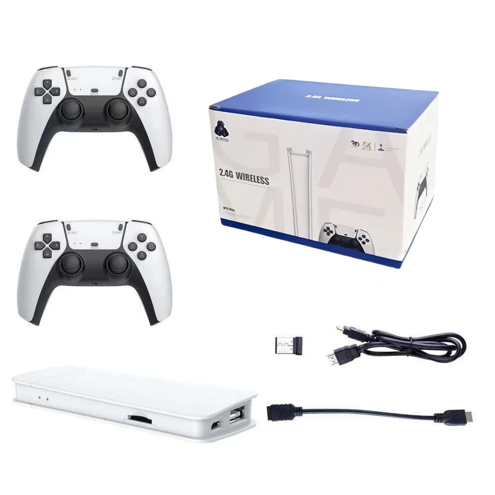 LIbreduty M15 4K Game Stick – 20.000+ Games met 2 Draadloze Controllers