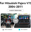 Autoradio MOOKAKA 12,3" Android 13 pour Mitsubishi Pajero V73 (2004–2011) – CarPlay, Android Auto et navigation GPS