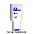 Ocbestjet HP 747 kompatible Tintenpatrone 300 ml für HP DesignJet Z9