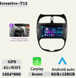 Android 2DIN Autoradio 7” met CarPlay & Android Auto voor Peugeot 206 (2000–2008)