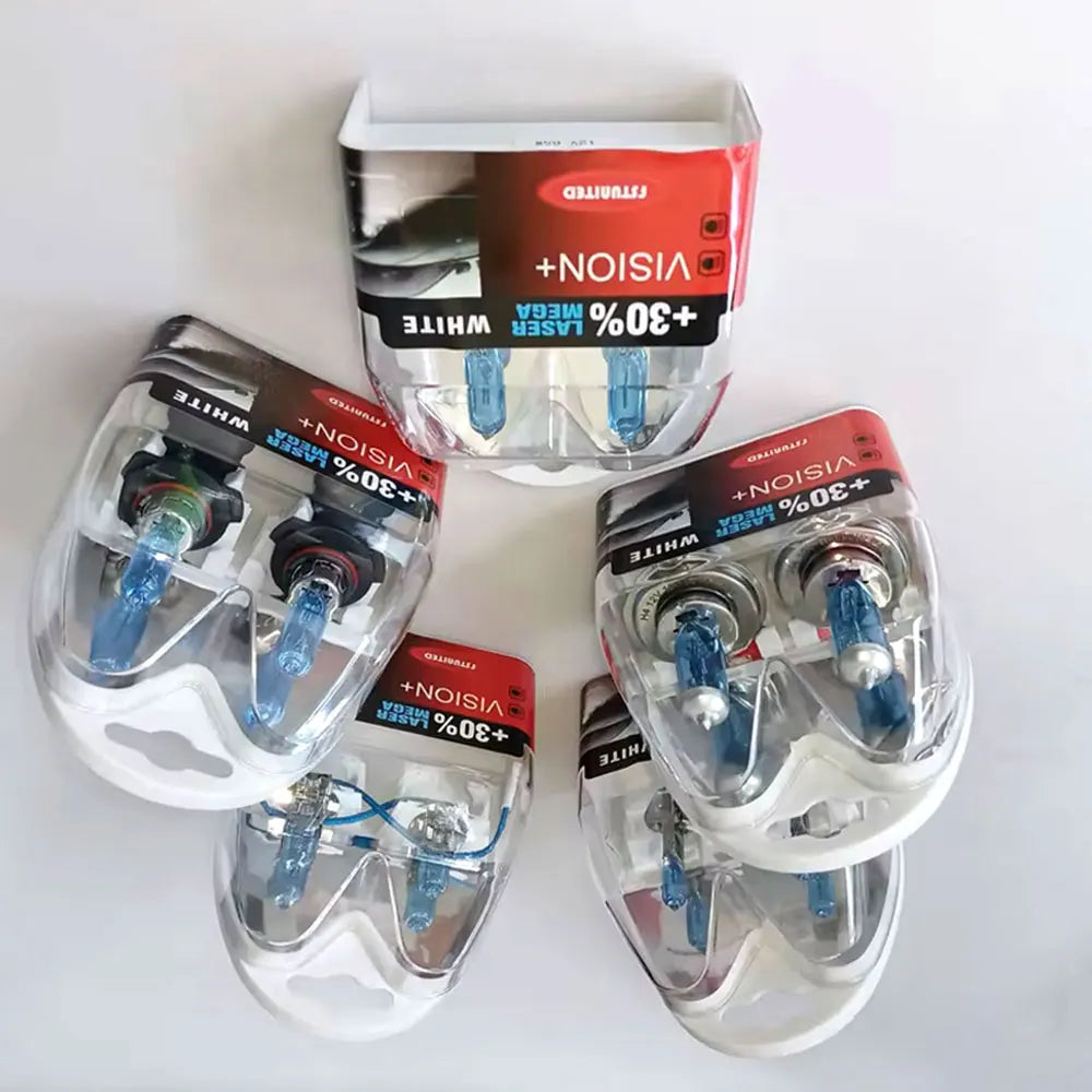 Ampoule halogène super blanche pour voiture, phare de voiture, lampe halogène H11 12V 55W, ampoule halogène pour moto, stock UE