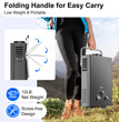 Chauffe-eau instantané au propane JSD001-6L pour l'extérieur – Chauffe-eau à gaz portable de 6 L pour le camping et les véhicules récréatifs