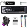 Autoradio MP3 Bluetooth SINOVCLE 1DIN – Radio FM 4 x 60 W avec USB, AUX et lecteur de carte TF + télécommande