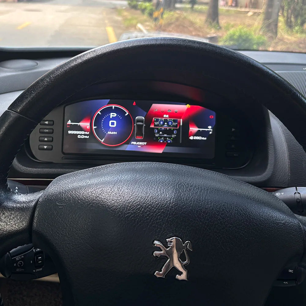 DaoLuTong IPS LCD Digital Cluster Dashboard für Peugeot 407