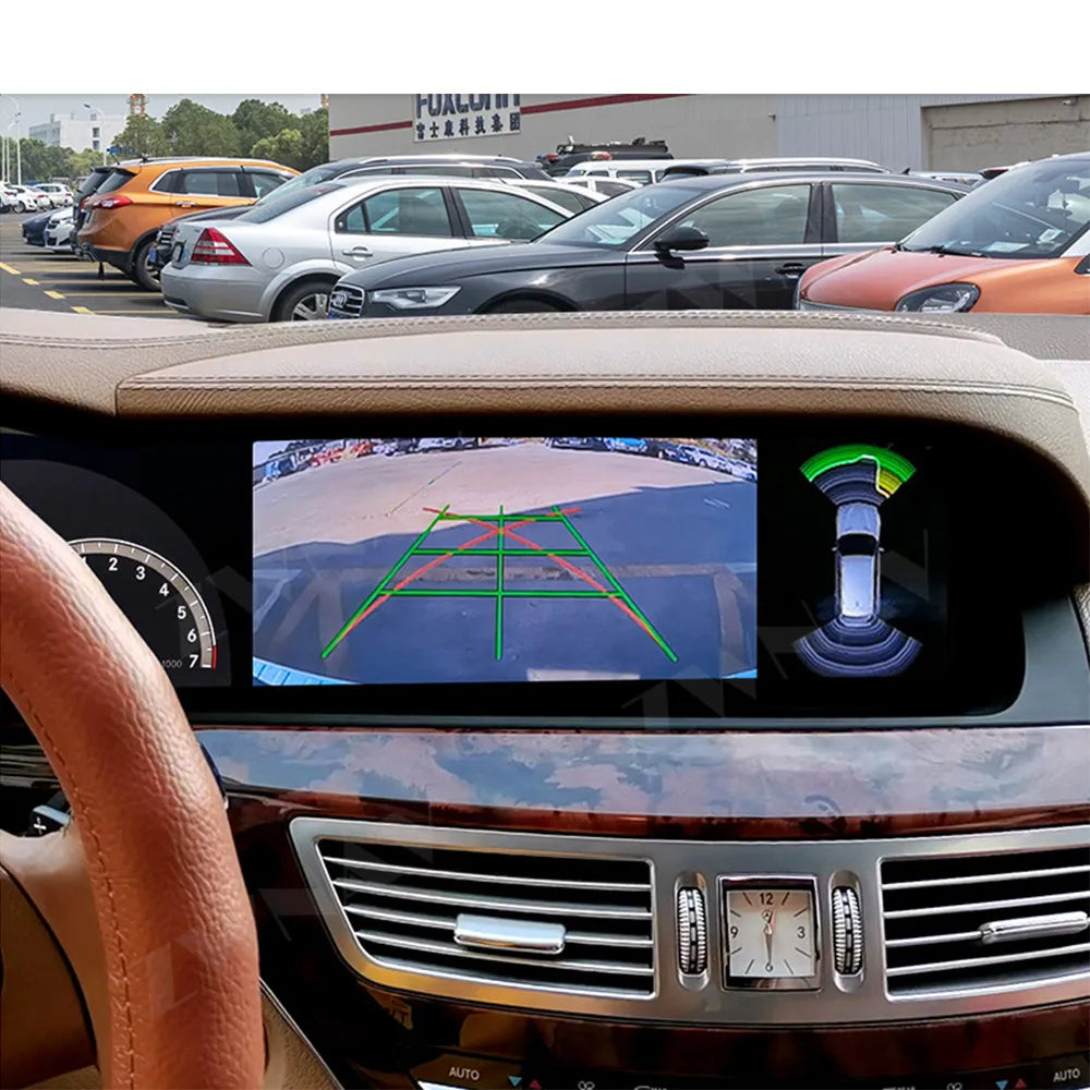 🚘 Autoradio ZWNAV 12,3” CarPlay pour Mercedes-Benz Classe S W221 – GPS, Android Auto & DSP Multimédia