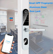 Serrure de porte intelligente EASLOC CX-641 avec application TTLock – Accès par empreinte digitale, code et application