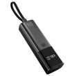 BOLOMI 100W Laptop Powerbank 10.000mAh – Snellader met Ingebouwde Type-C Kabel en LED Display