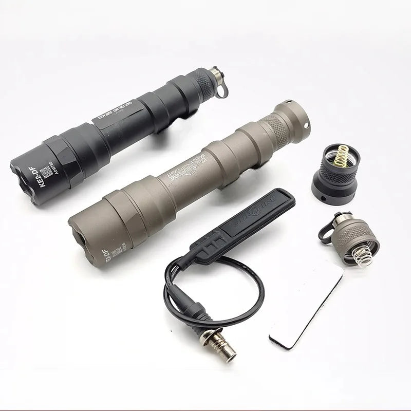 M600DF Taktische LED-Taschenlampe – 200 Meter Reichweite – 6000K Tageslicht – Aluminiumgehäuse