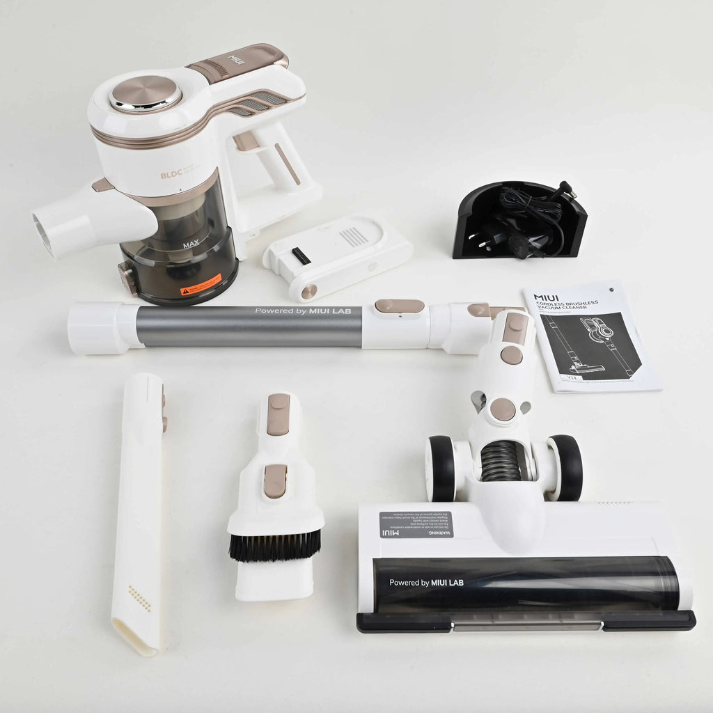 Aspirateur à main sans fil 15Kpa – Aspirateur léger avec filtre HEPA et brosse laser