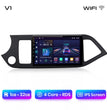Autoradio Junsun CarPlay et Android Auto – Kia Picanto 2011–2014 – Navigation multimédia Android 12