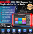Outil de diagnostic OBD2 Kingbolen S600 – Lecteur de codes universel (plus de 70 marques de voitures)