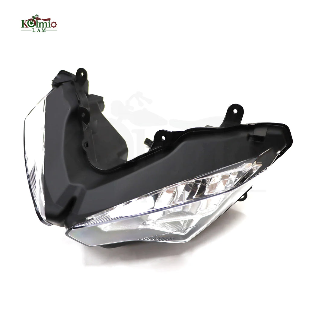 🏍️ Phare avant KOLMIO-LAM pour Kawasaki Ninja / ZX4R / ZX6R / Versys 650 💡