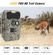 Wildcamera 30MP met Nachtzicht – Jachtcamera met Bewegingssensor en HD Video