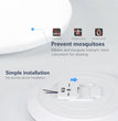 Plafonnier LED intelligent MingBen RGB CCT 45 cm – Rond – Application Bluetooth et télécommande – Intensité variable