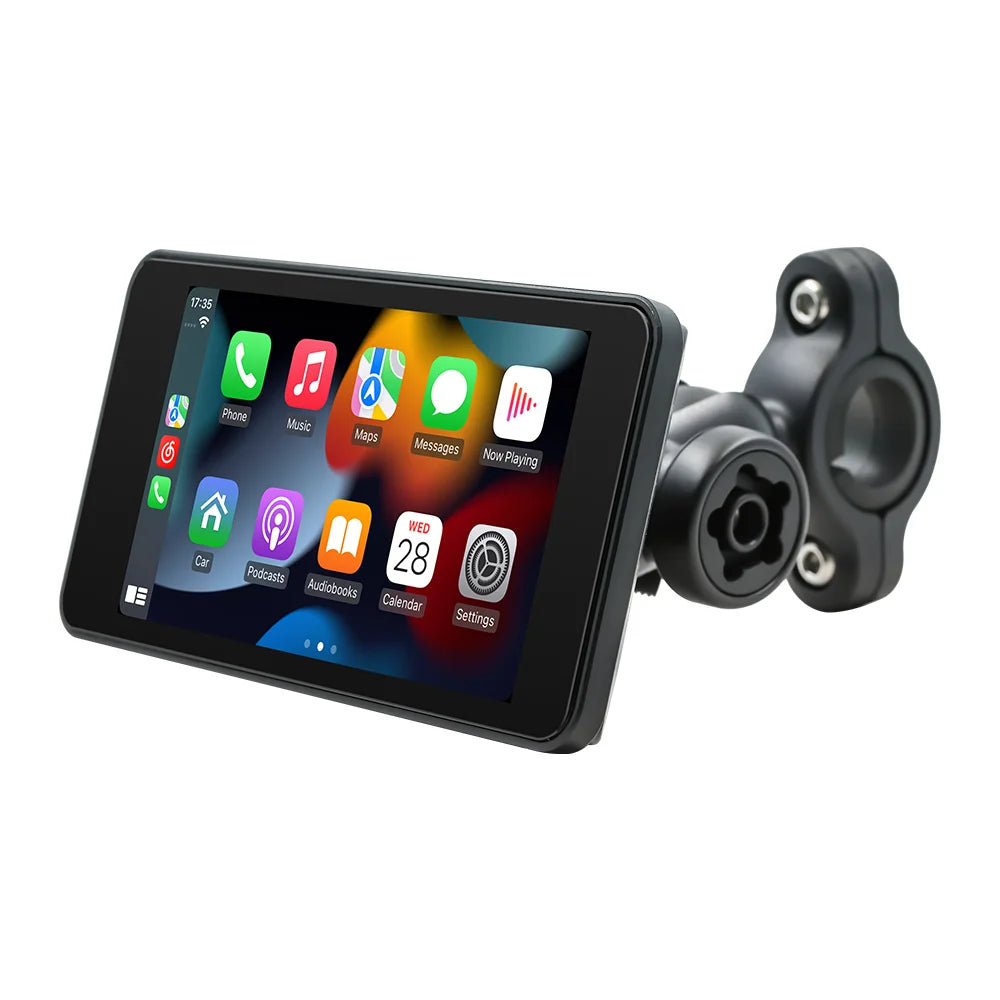 ESUNWAY B5341 4.7” Motorcycle & Car Player – Wireless CarPlay & Android Auto – Waterdicht IPS HD