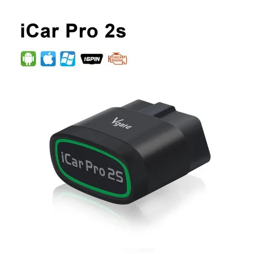 Adaptateur OBD-II Bluetooth Vgate iCar Pro 2S – Scanner OBD2 rapide et avancé (Bluetooth 5.2)
