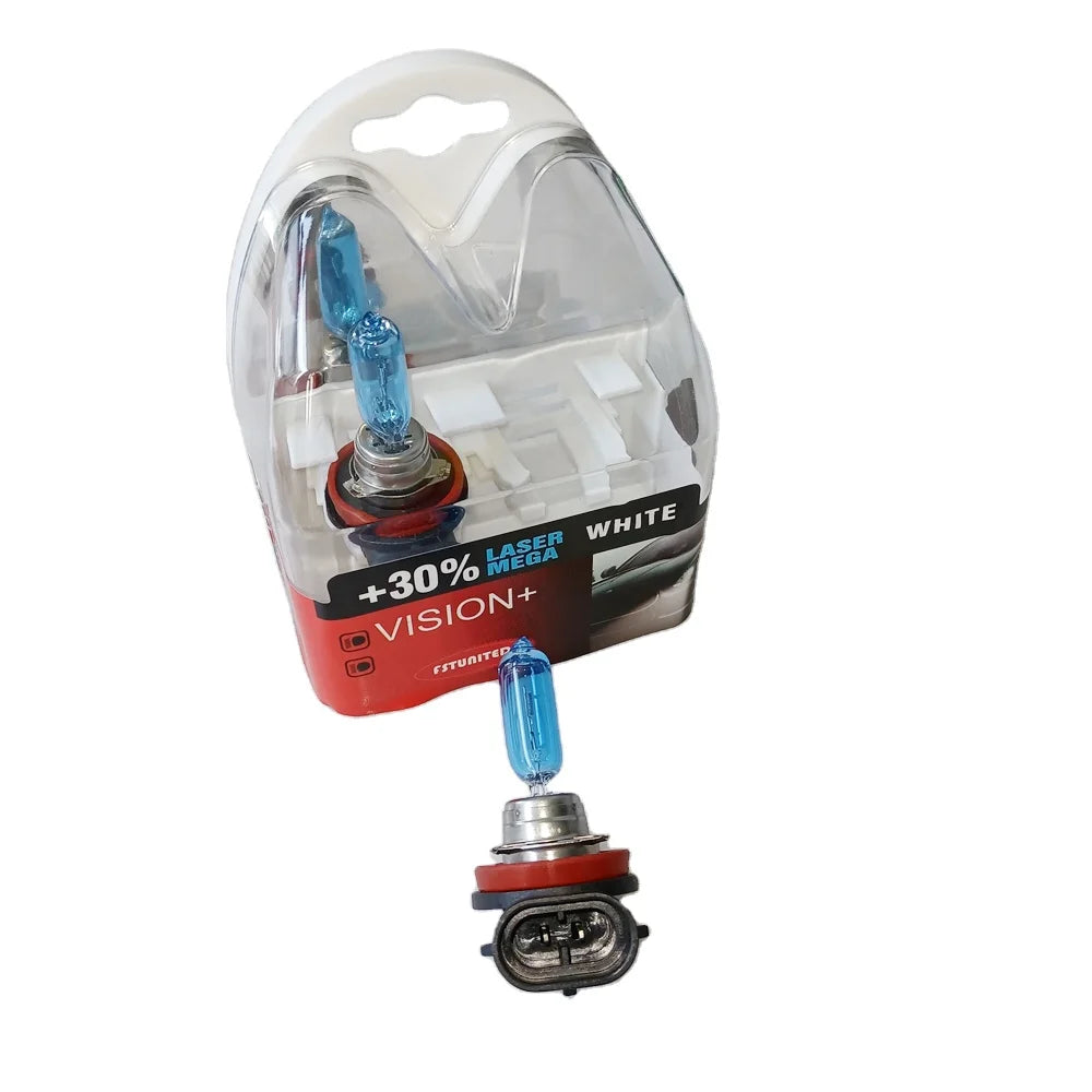 Ampoule halogène H9 12 V 65 W blanc chaud – Ampoule universelle pour voiture – UNIMOTOR