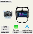Android 2DIN Autoradio 7” met CarPlay & Android Auto voor Peugeot 206 (2000–2008)