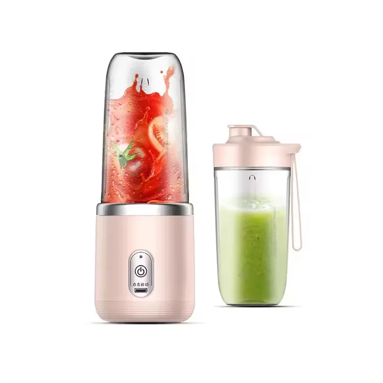 Draagbare USB Blender 380ml – Mini Smoothie Maker & Citrus Juicer Oplaadbaar