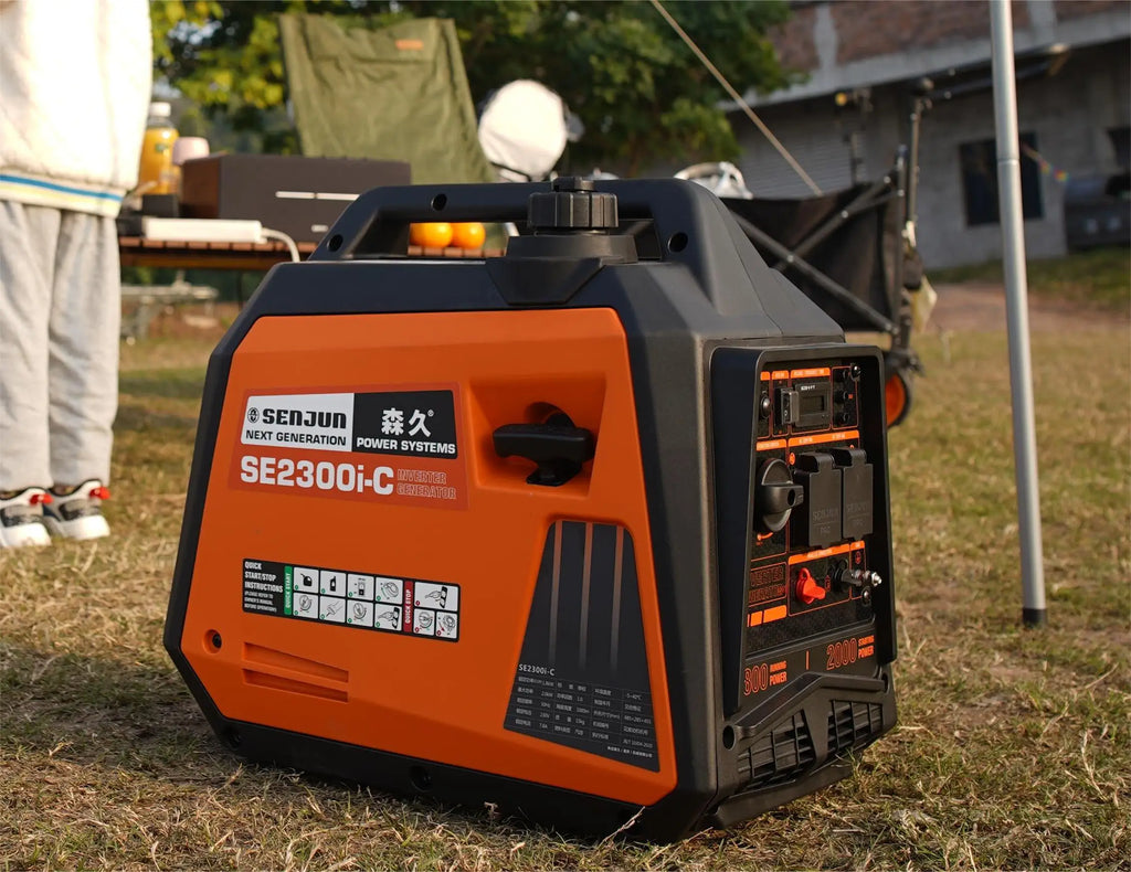 KENA Silent Inverter Generator 2 kW – 6 kW Benzingenerator für Camping, Haushalt und Notstromversorgung