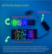 LED-Kappe mit Lauftext – App-gesteuerte LED