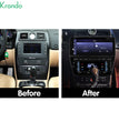Krando 12.3” Android Navigatie + Airco Scherm voor Maserati Quattroporte 2004-2012 – CarPlay & 4G