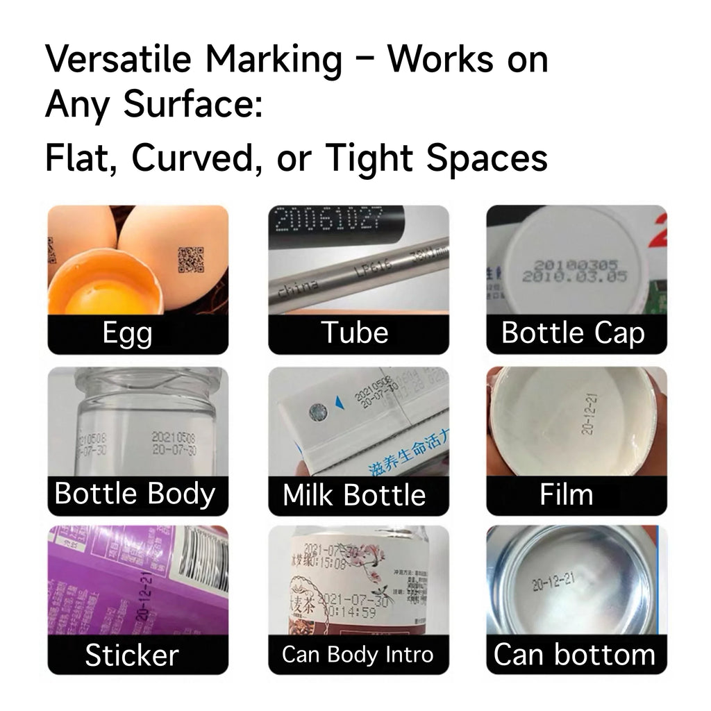 Imprimante jet d'encre portable YMARK Mini 12,7 mm – Imprimante compacte par lots et date 2025