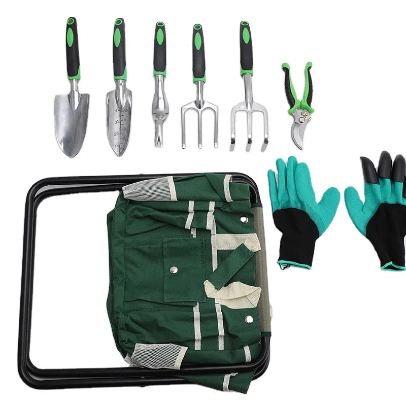 Ensemble d'outils de jardinage Linkwin 6 pièces – Aluminium et PVC – Modèle Y-006
