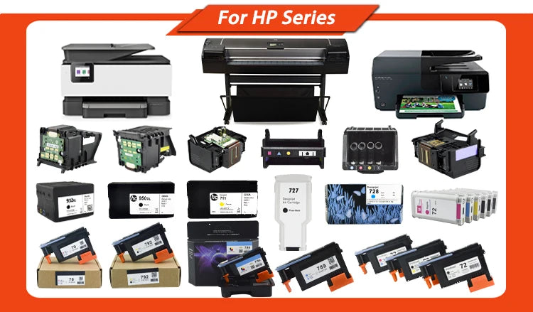 Cartouche d'encre remanufacturée HP72 compatible avec les imprimantes jet d'encre HP DesignJet T1100, T1120, T610, T620, T770, T790, T795, T1200, T1300 et T1708