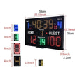 LED-Basketball-Anzeigetafel mit Fernbedienung und Timer – Digitale Anzeigetafel