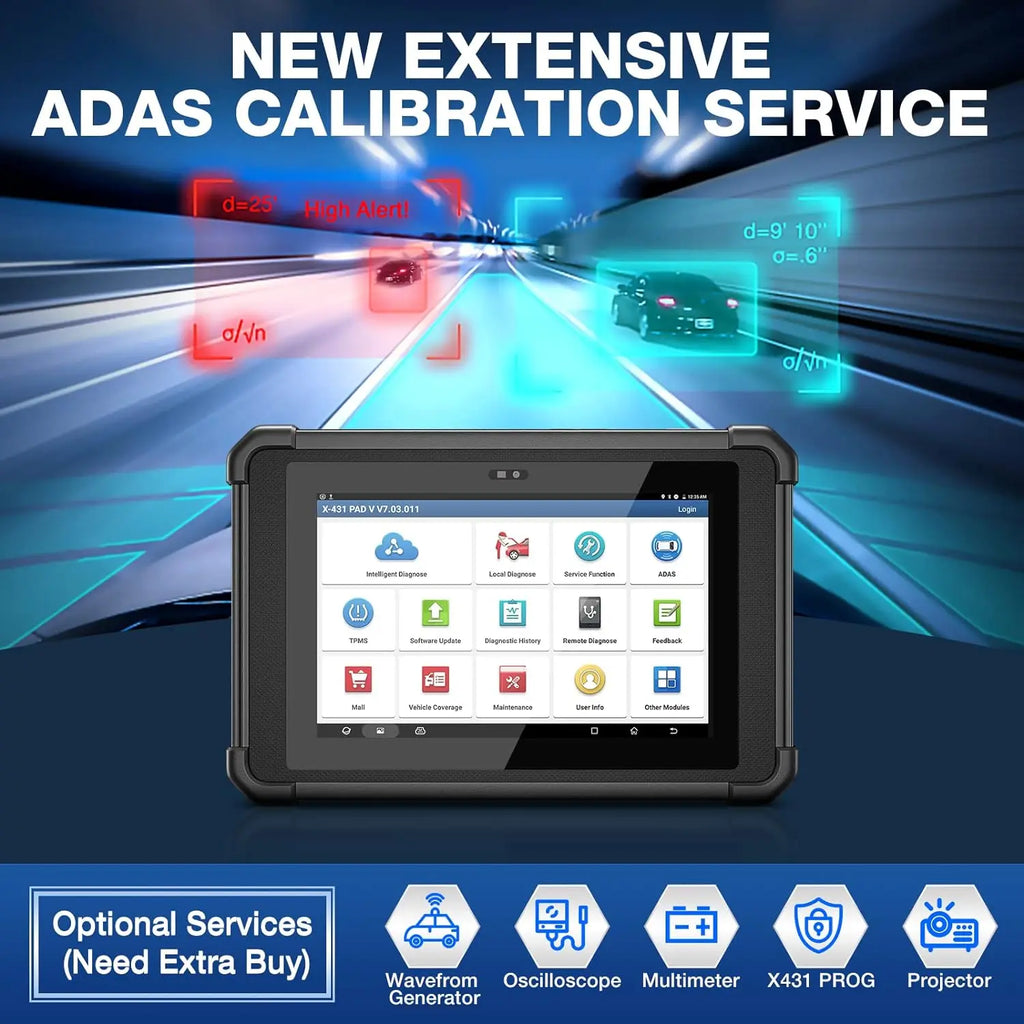 Launch PAD5 Elite OBD2 Diagnoseapparaat – Professionele Auto Scanner met 2 Jaar Gratis Updates