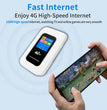 M9 4G LTE Tragbarer WLAN-Router – Pocket MiFi mit SIM-Karte (150 Mbit/s)