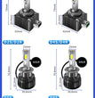 LED-Xenon-Scheinwerfer-Ersatzlampe 100 W 6000 K für D1S/D2S/D3S/D4S/D5S/D8S – Universelle Autoscheinwerferlampe