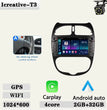 Android 2DIN Autoradio 7” met CarPlay & Android Auto voor Peugeot 206 (2000–2008)