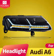 LED-Scheinwerfer mit dynamischem Blinker für Audi A6 (2005–2011) – Tagfahrlicht & Bi-Xenon