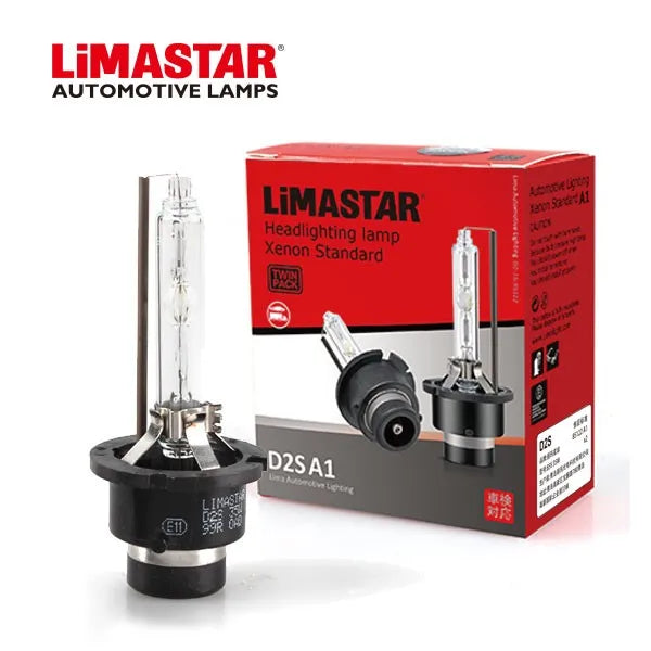 Ampoule xénon HID Limastar D4S 35 W 6000 K – Ampoule de remplacement pour phare d'origine