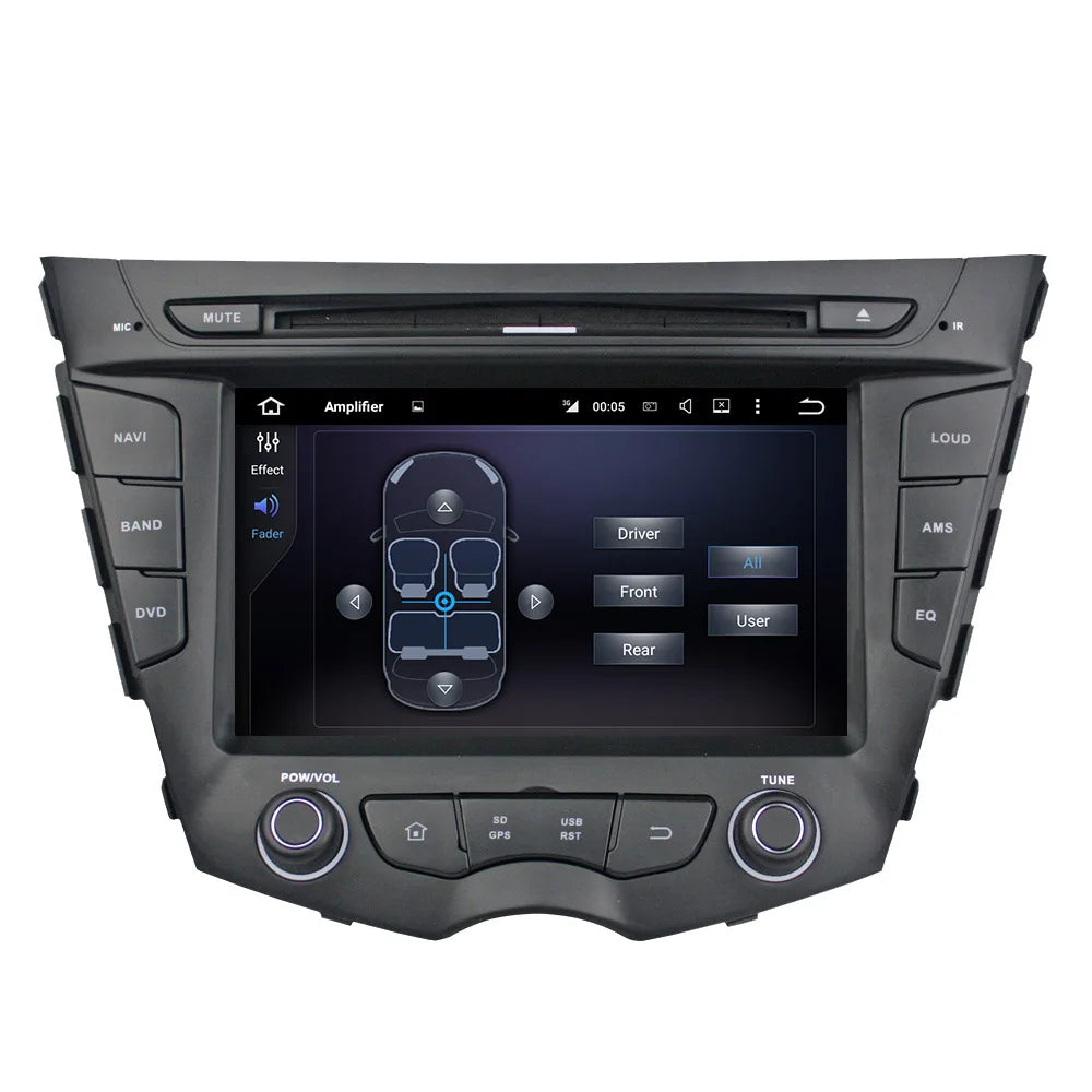 Autoradio UpSztec Android 13 Octa-Core 7" pour Hyundai Veloster 2011–2013
